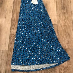NWT - LulaRoe Cheetah Maxi 2XL Cotton